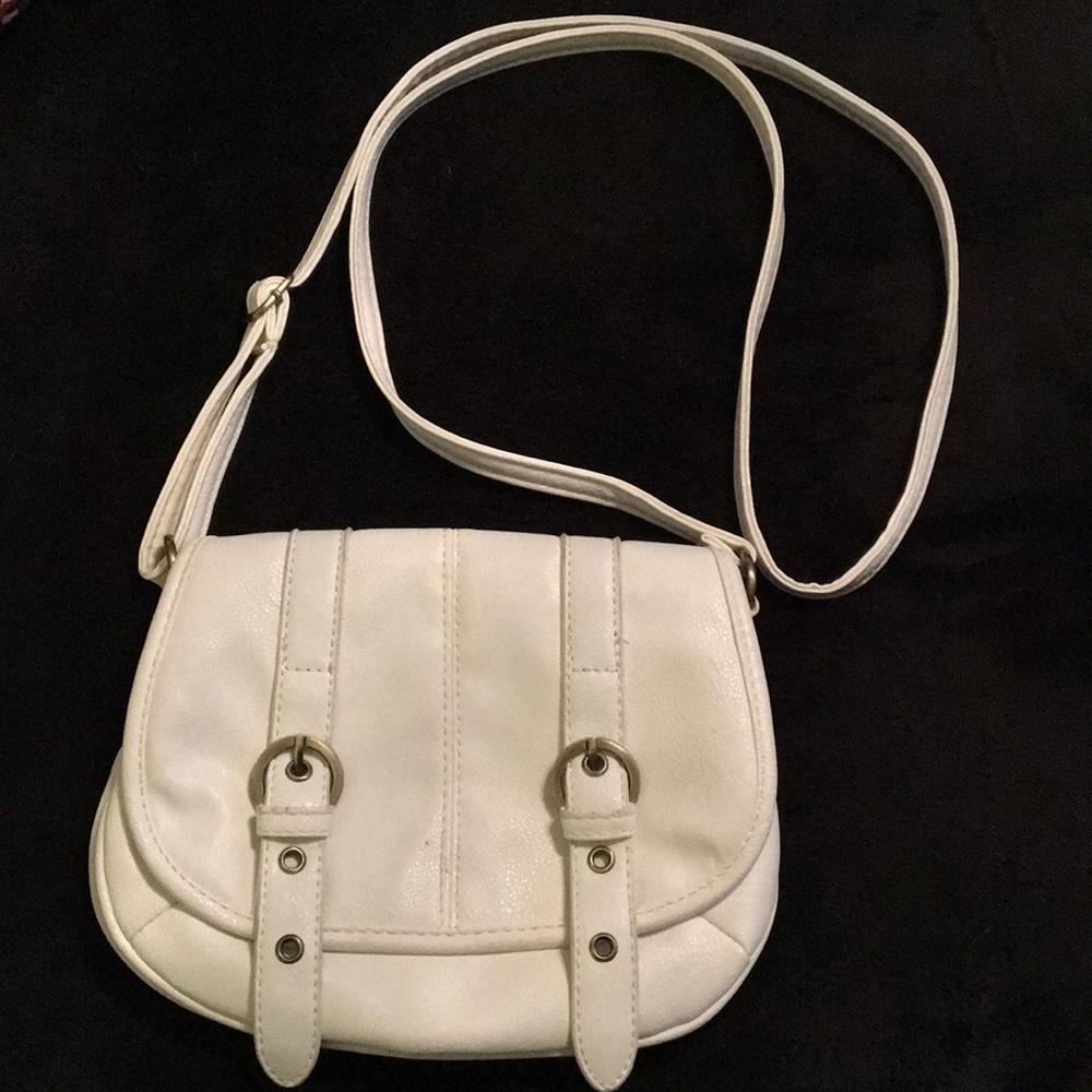White crossbody bag